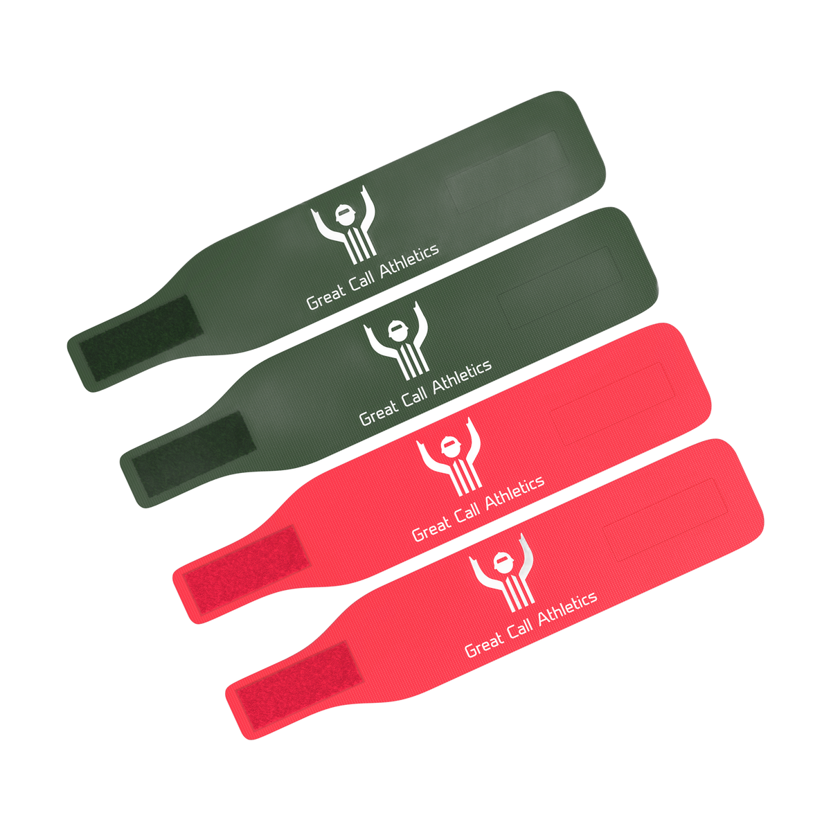 Great Call Athletics Super Strap Freestyle RedGreen Wrestling Ankle bands