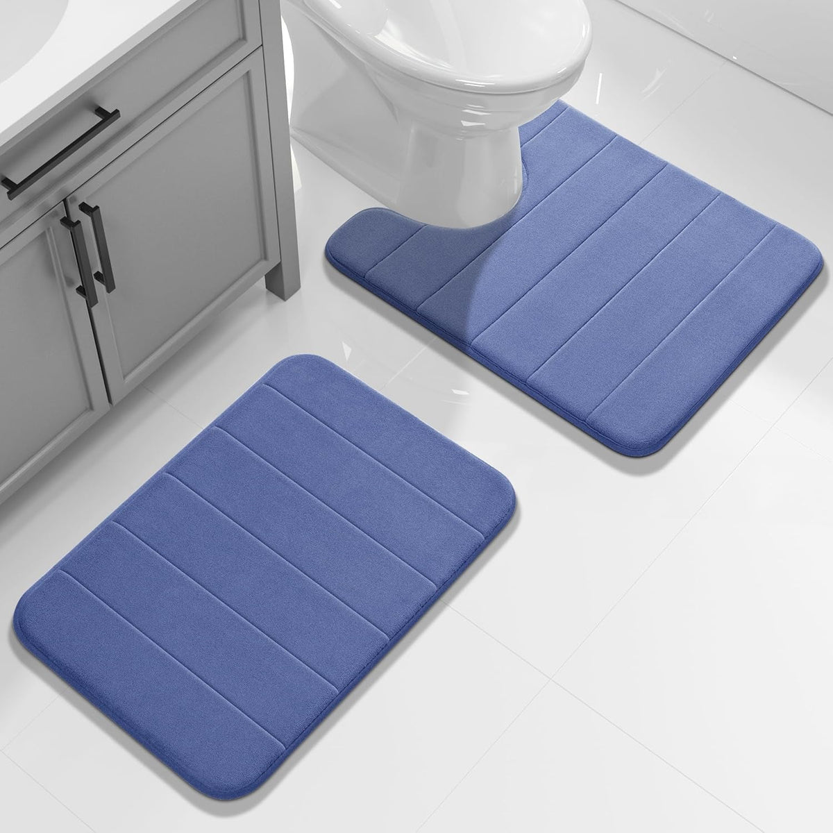 Bath Rug Set, 2-Piece Memory Foam Non-Slip - View 51