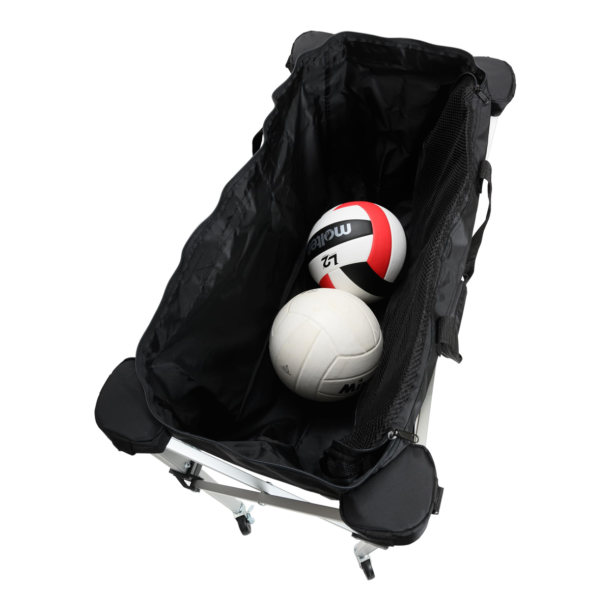 Tandem Sport Portable Volleyball Drill Cart - Alternate View 1