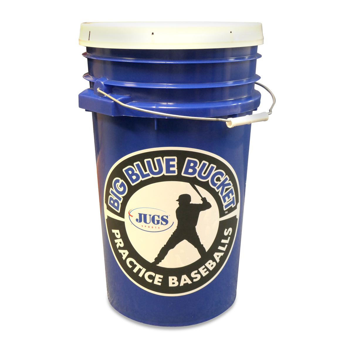 JUGS Youth League Pearl Baseballs, Big Blue Bucket - Alternate View 1