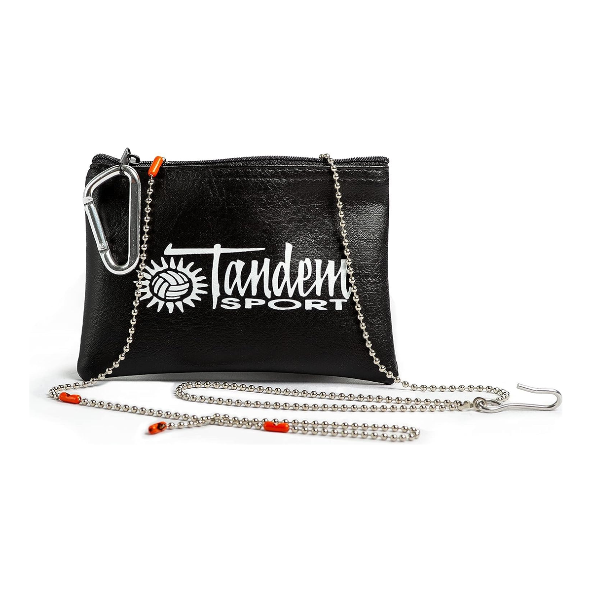Tandem Sport Volleyball Net Setter in Chain with Pouch - Front View