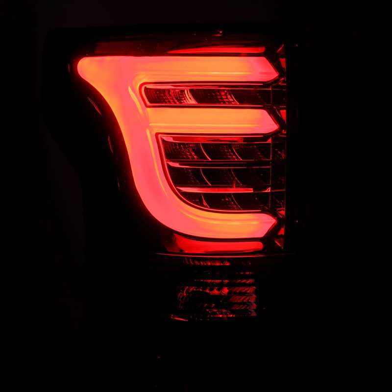 AlphaRex 15-17 Ford F-150 (Excl Models w/Blind Spot Sensor) PRO-Series LED Tail Lights Red Smoke - View 9