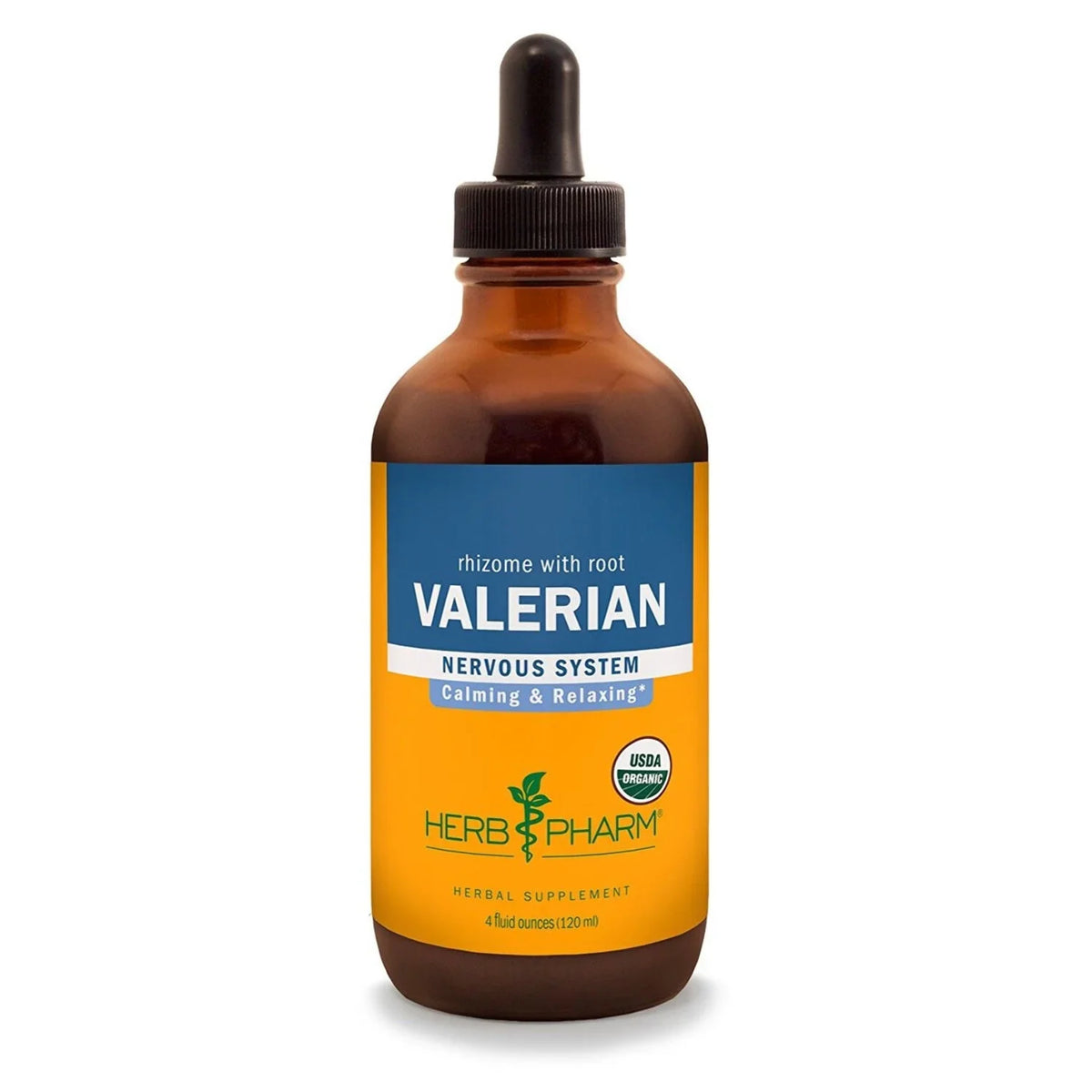 Herb Pharm Organic Valerian Extract, 4 oz