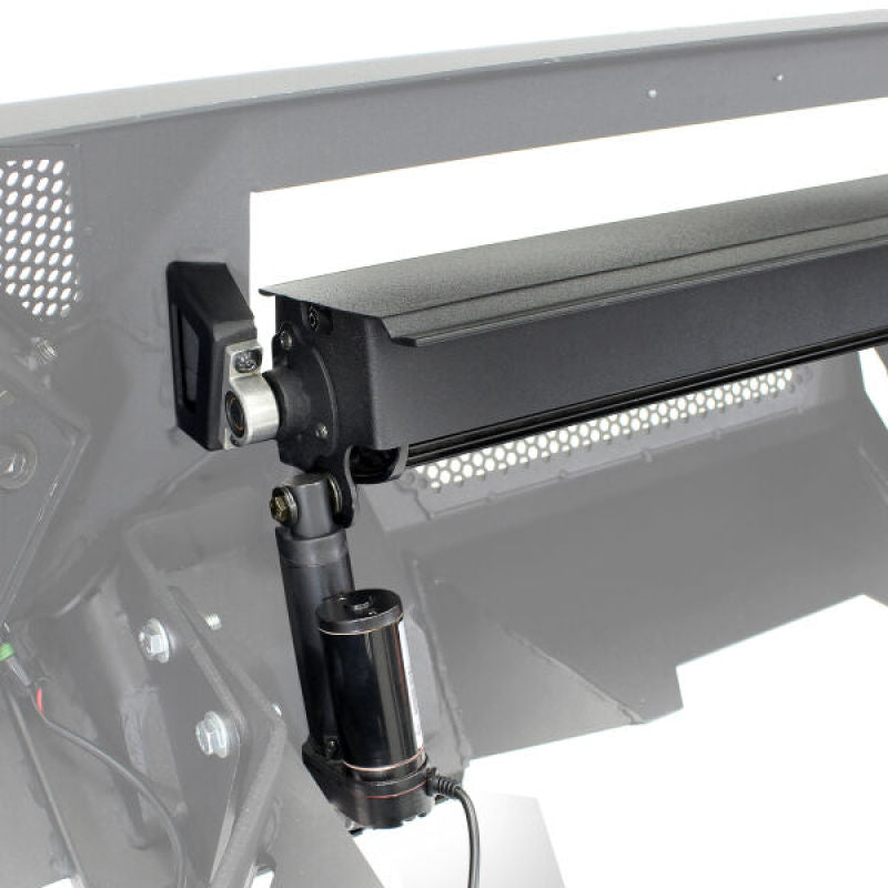 Go Rhino 16-21 Tacoma Element Front Bumper w/ Power Actuated Hide-away Light Bar Mount Tex Black - View 6