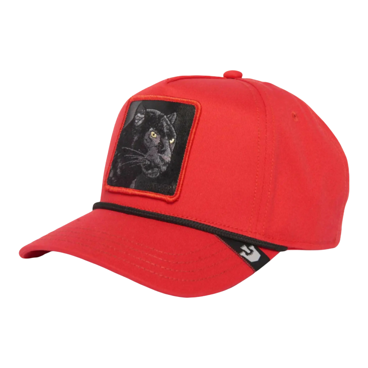 Goorin Bros Panther 100 Men's Trucker Hat — Red Adjustable Cap