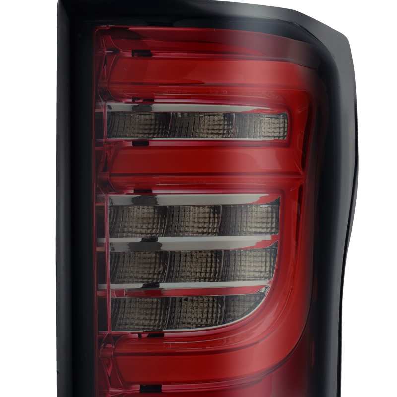 AlphaRex 15-17 Ford F-150 (Excl Models w/Blind Spot Sensor) PRO-Series LED Tail Lights Red Smoke - View 2