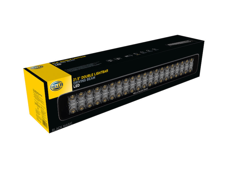 Hella Universal Black Magic 21in Double Light Bar - Driving Beam - View 18