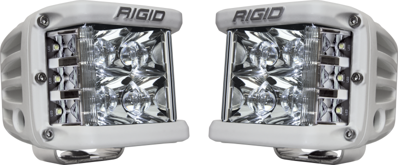 Rigid Industries D-SS - Spot - Set of 2 - White Housing - View 2