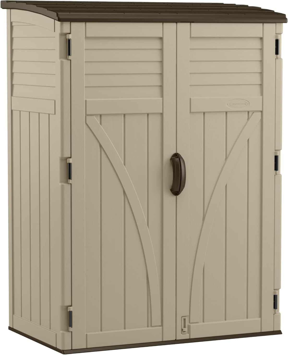Vertical Outdoor Storage Cabinet, 54 cu. ft., Multi-wall Resin - View 2