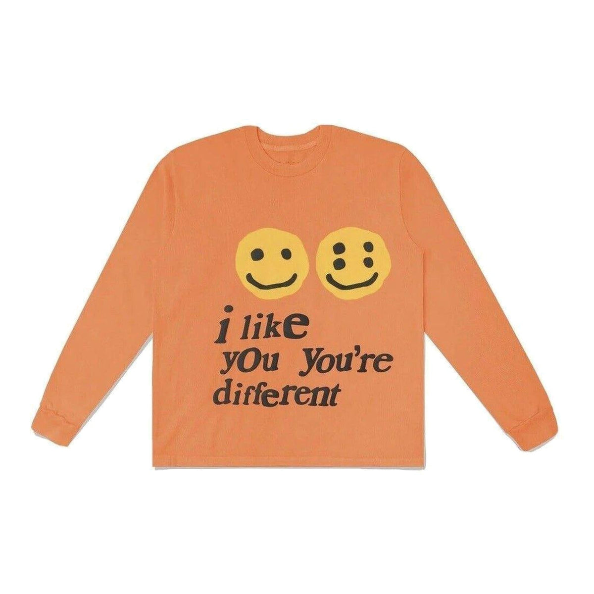 Cactus Plant Flea Market I Like You You're Different L/S Tee Orange