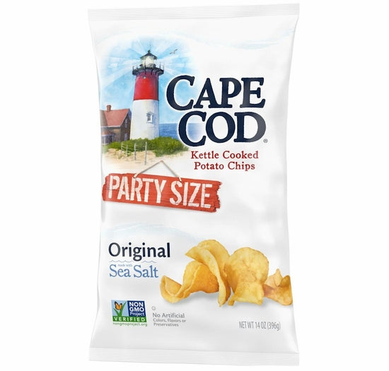 Cape Cod Original Potato Chips, 14 oz (Case of 9)