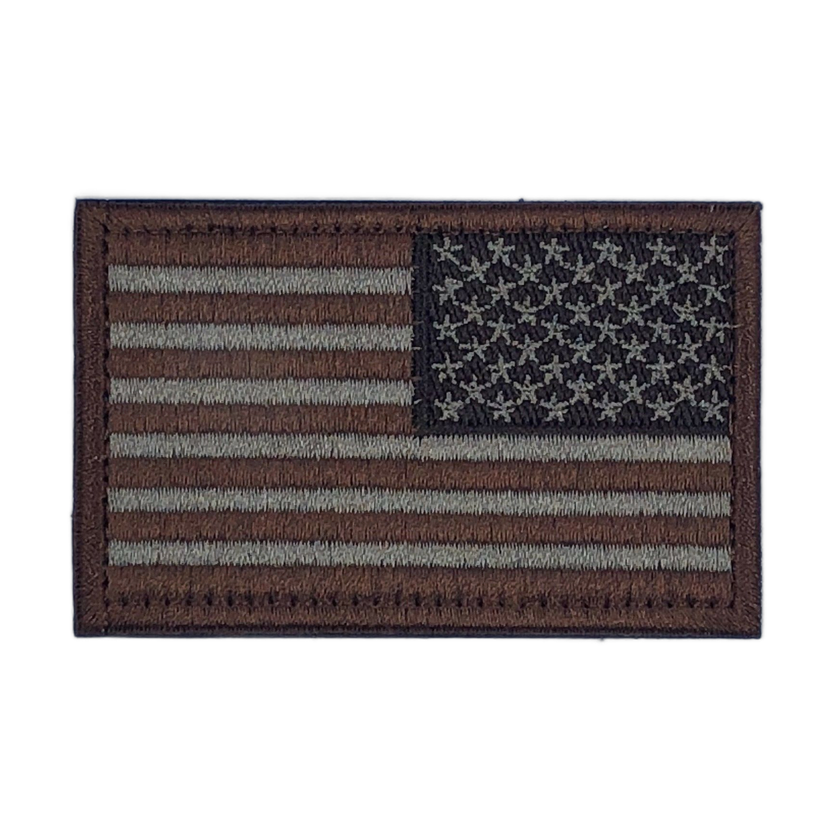 Great Call Athletics USA American Flag REVERSE Patch 2 x 3 Hook And Loop Military Tactical Choice of Flag