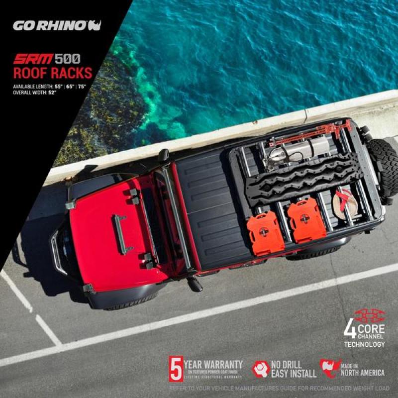 Go Rhino SRM 500 Roof Rack - 55in - View 11