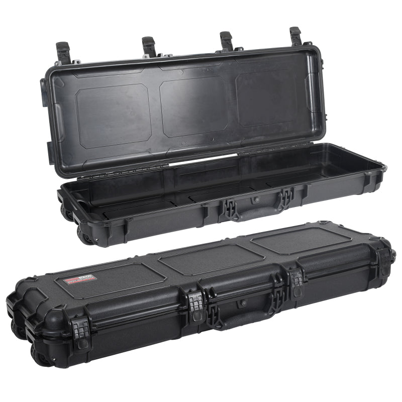 Go Rhino XVenture Gear Hard Case - Long 44in. / Lockable / IP67 / Automatic Air Valve - Tex. Black - View 2
