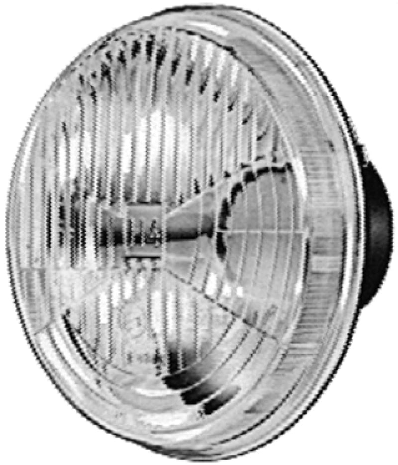 Hella Vision Plus 5-3/4in Round Conversion Headlamp High/Low Beam - Single Lamp - View 4