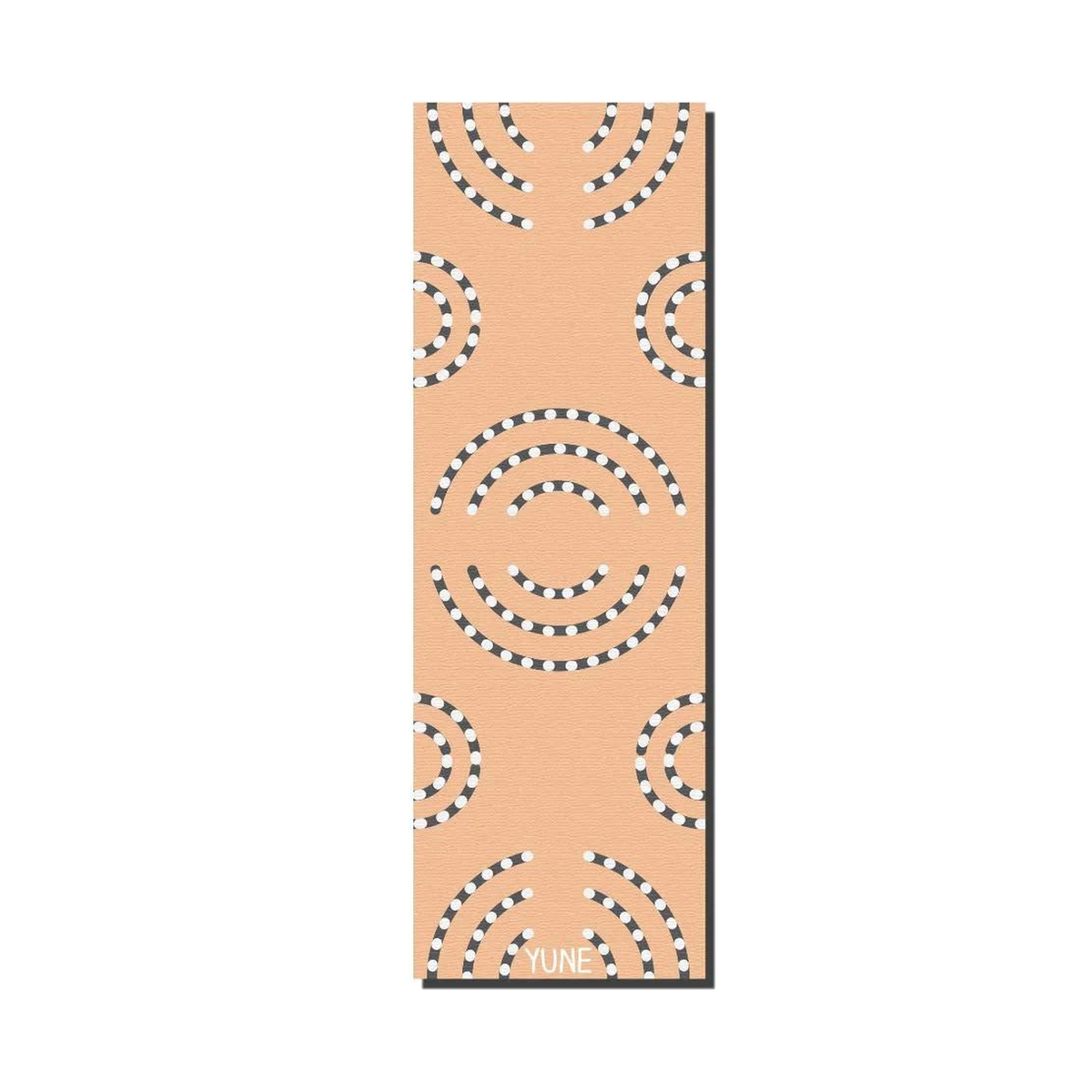 CE58 Tan 6mm Non-Slip Yoga Mat, Cushioned Grip, Easy-Clean PER, Yune Yoga product photo