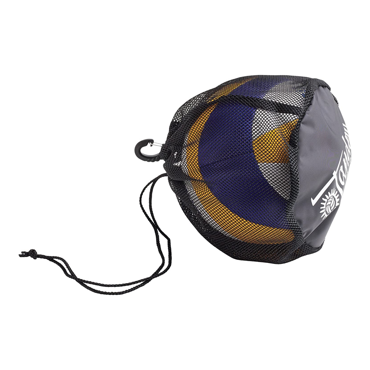 Tandem Sport Individual Volleyball Mesh Bag, Black - Alternate View 2