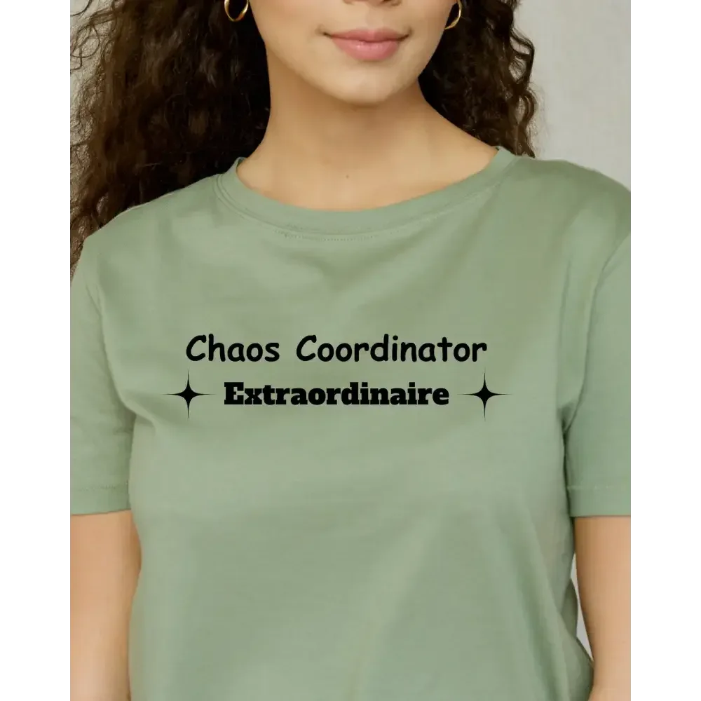 Chaos Coordinator Mother's Day T-Shirt - Perfect Gift for Mom or Dad
