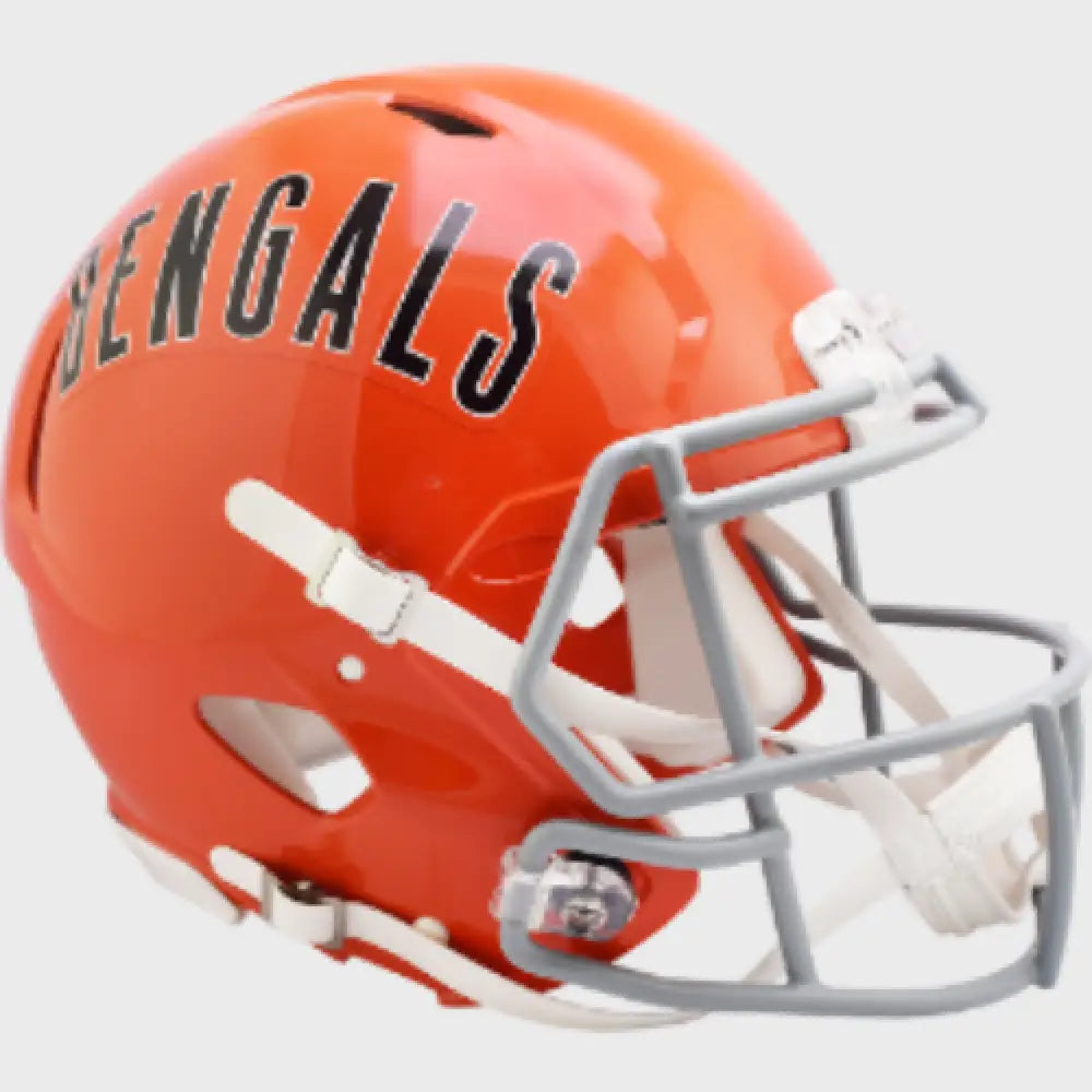 Cincinnati Bengals 1968 to 1979 Full Size Speed Authentic Throwback Helmet- NFL