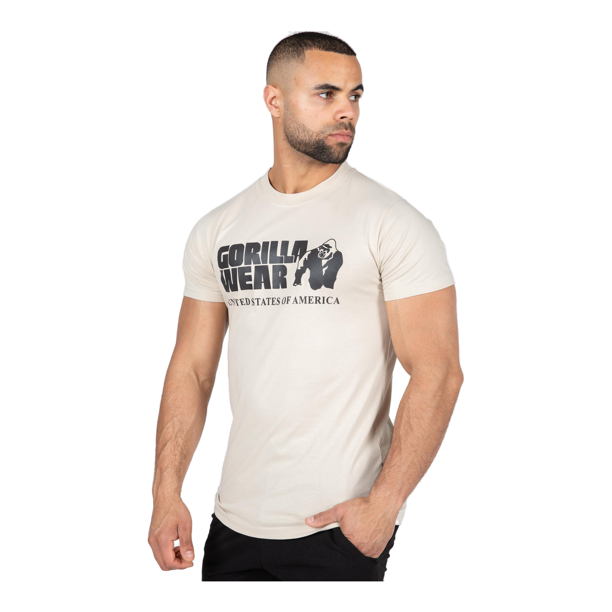 Classic T-shirt - Beige product photo