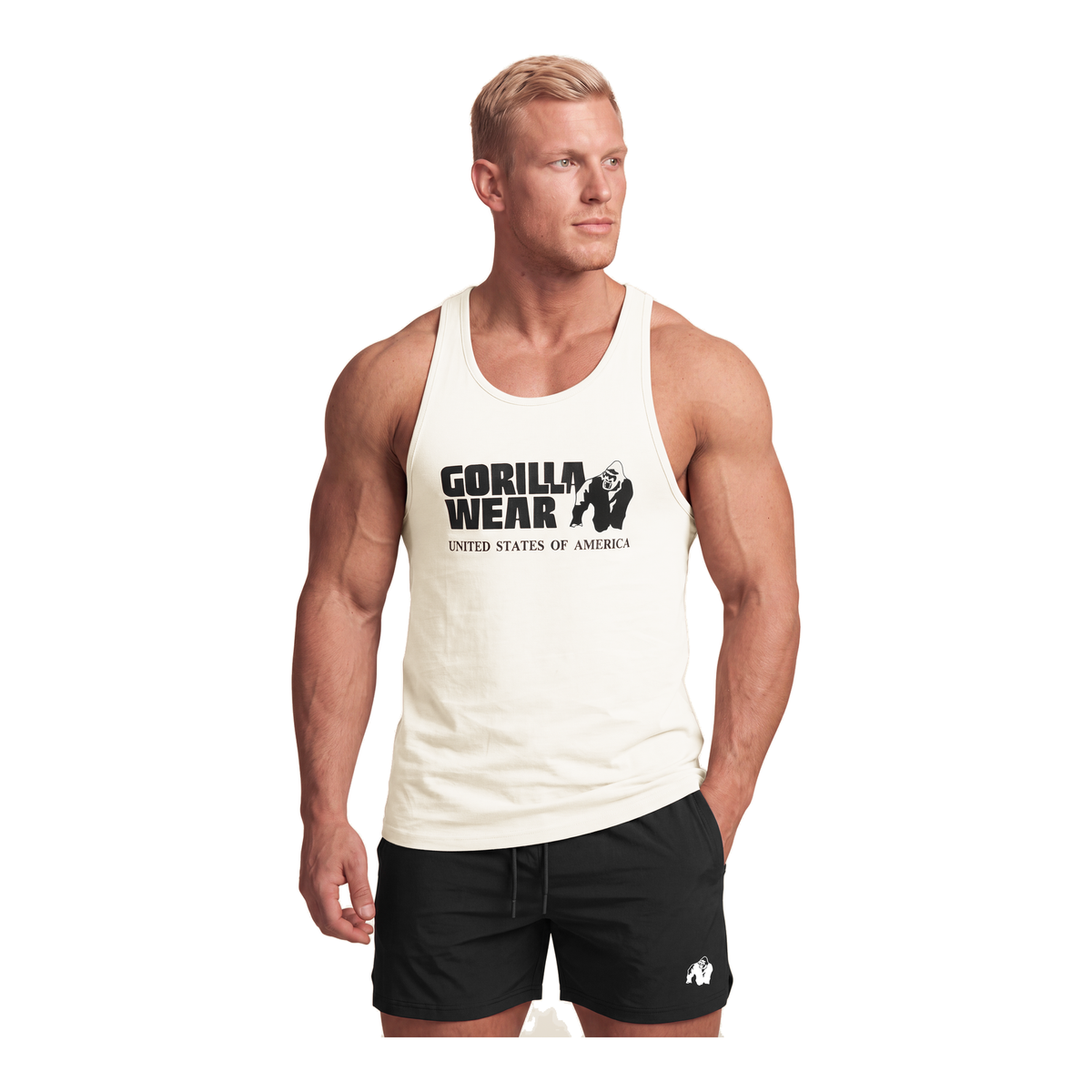 Classic Tank Top -  Beige product photo