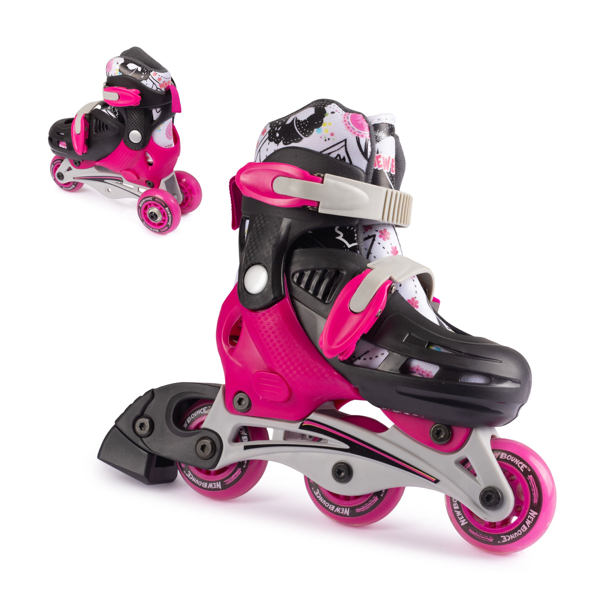 Convertible Roller Skates - 2 in 1 - 3120-XS - Great Call Athletics