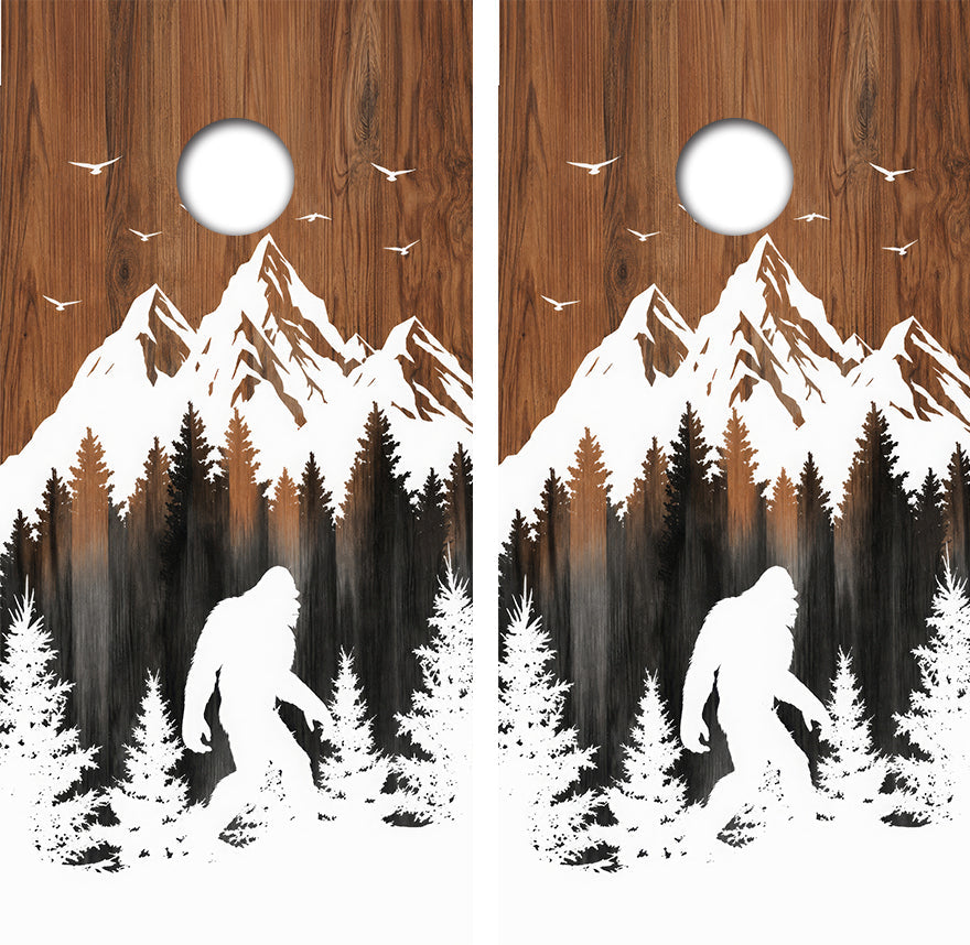 Big Foot Cornhole Design - View 2