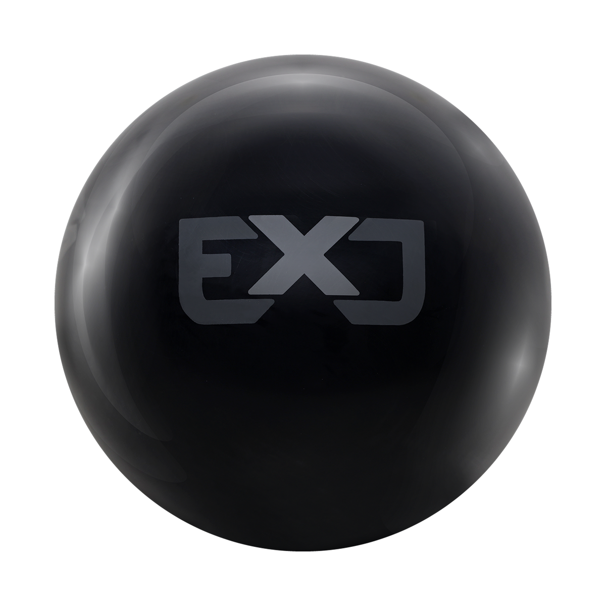Motiv Covert VIP ExJ Limited Edition Black Bowling Ball - ExJ logo side