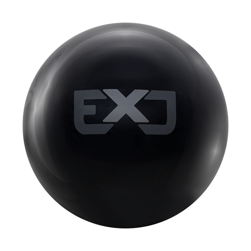 Motiv Covert VIP ExJ Limited Edition Black Bowling Ball - ExJ logo side