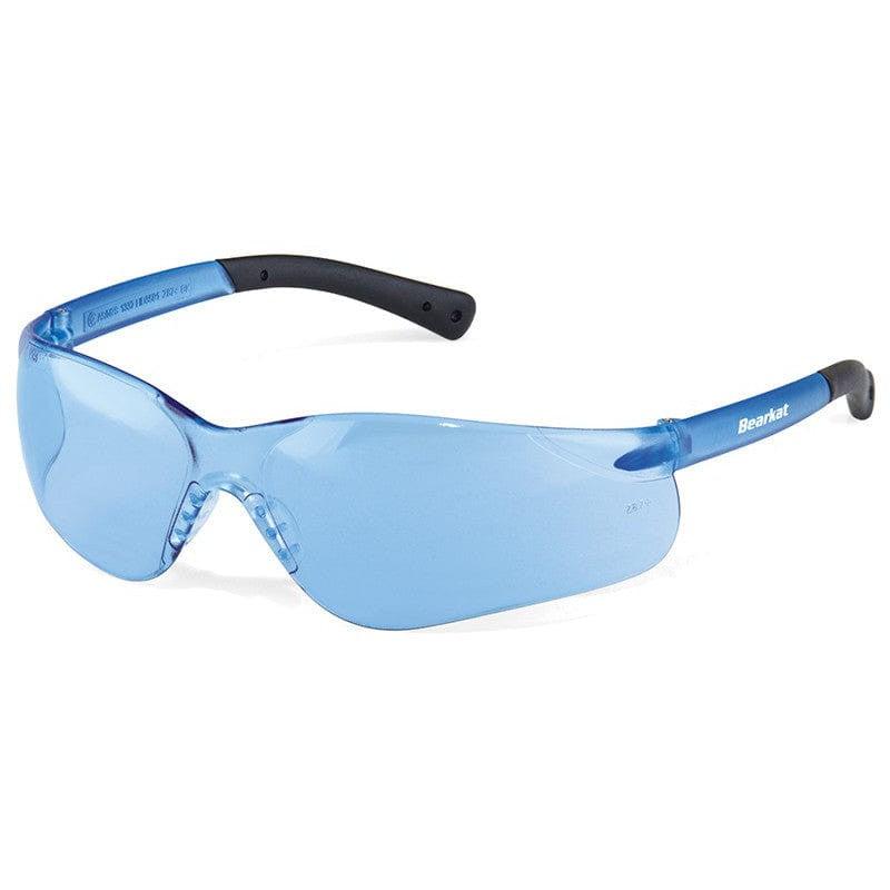 MCR Safety Bearkat BK3 Safety Glasses with Light Blue Lenses