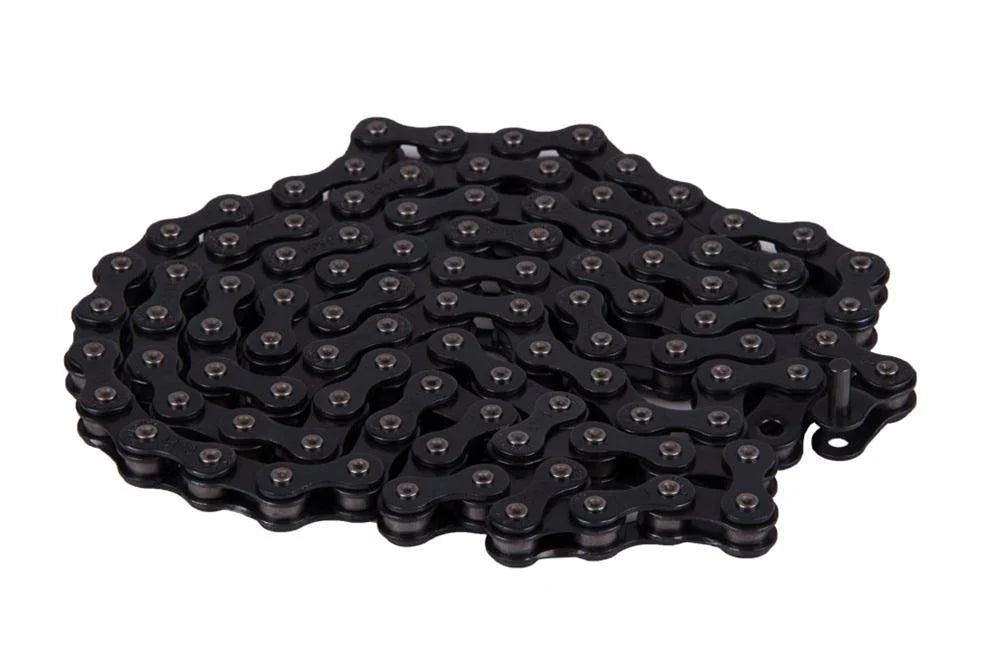 Cult BMX Chain 510 Stamped Logo - Black