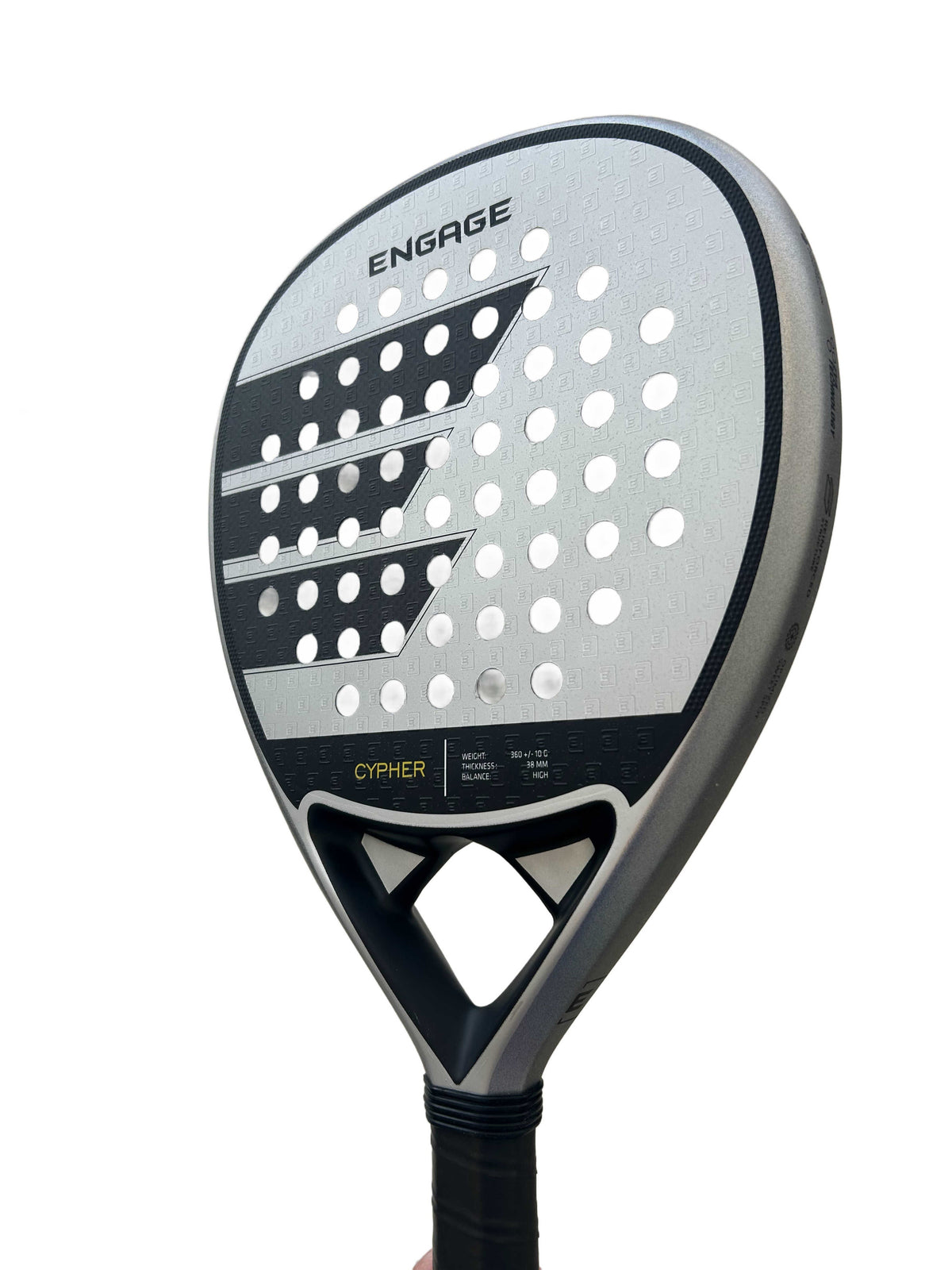 Engage Cypher Padel Racket - angle view