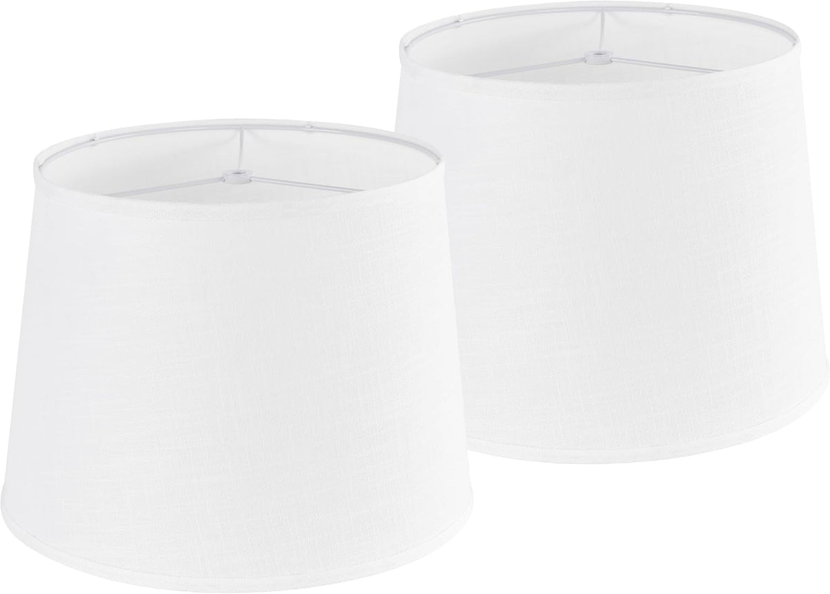 Drum Lampshade, Beige Oatmeal Linen, Spider Fitter, Multiple Sizes - View 13