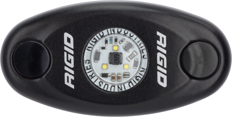 Rigid Industries A-Series Light - Black - High Strength - Red - View 4