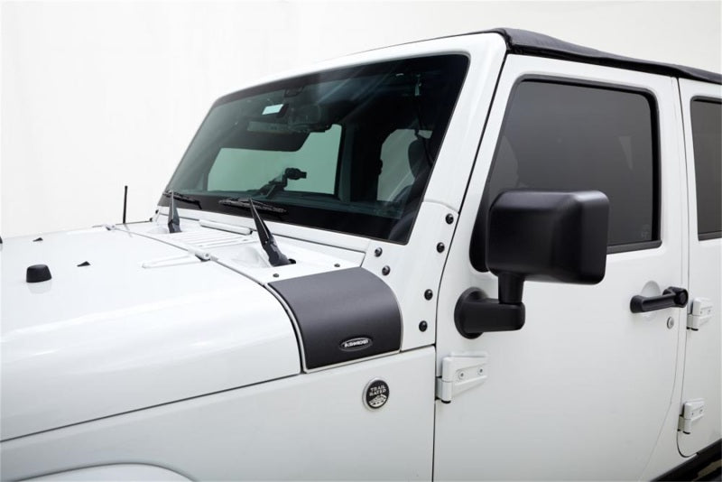 Bushwacker 18-19 Jeep Wrangler JL Trail Armor Cowl Guard - Black - View 5