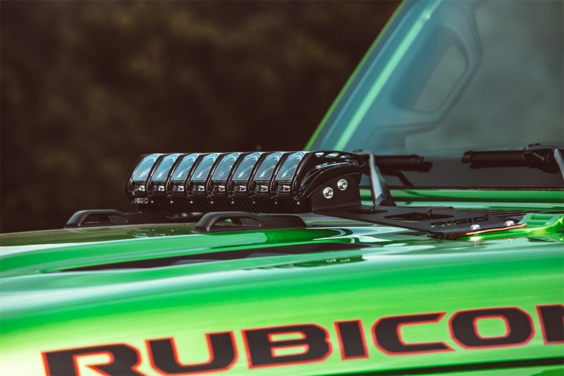 Rigid Industries 2018 Jeep JL - Hood Mount Kit - Mounts 20in Adapt Series - View 6