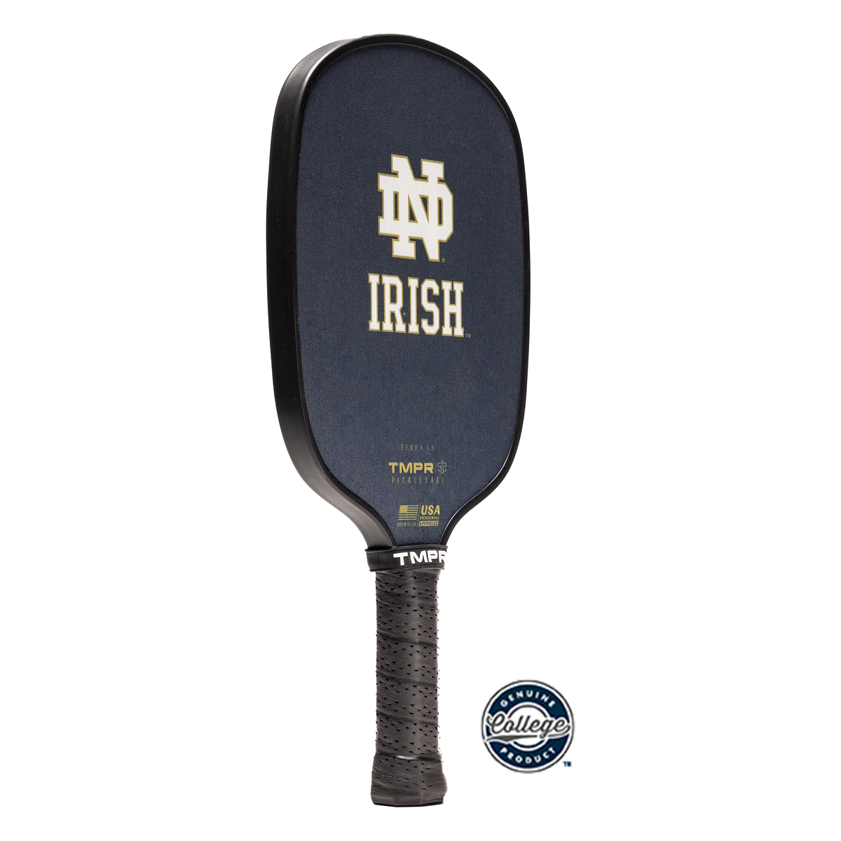 TMPR Terra LX Notre Dame Pickleball Paddle - Detail View 4