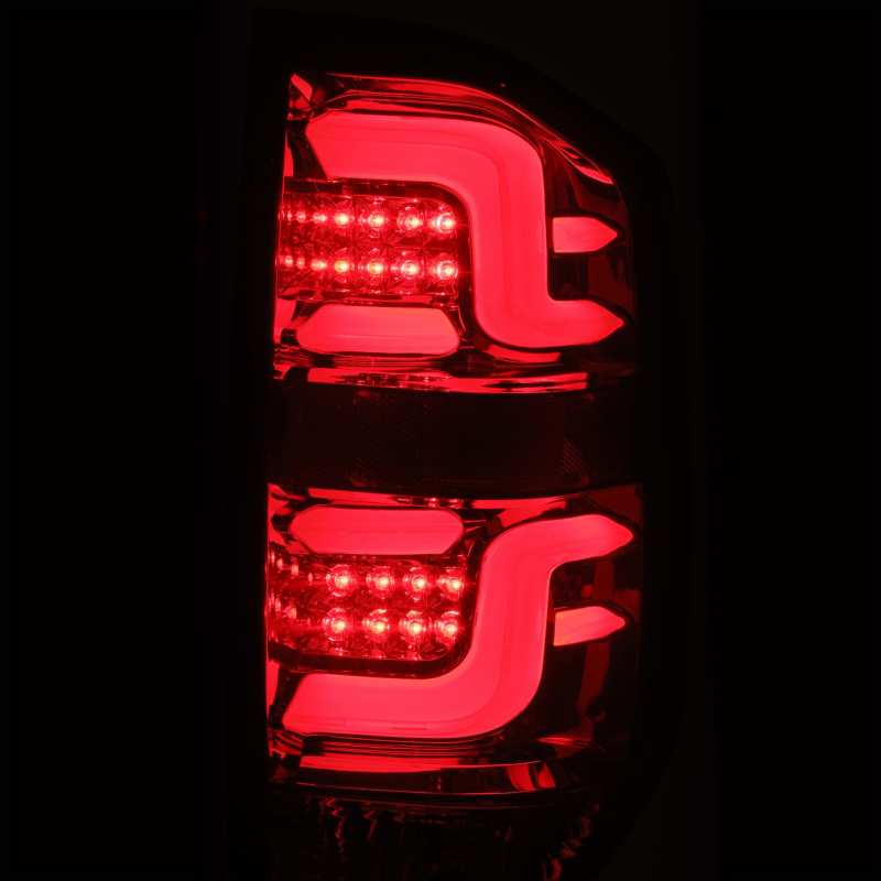 AlphaRex 14-20 Toyota Tundra PRO-Series LED Tail Lights Red Smoke - View 8
