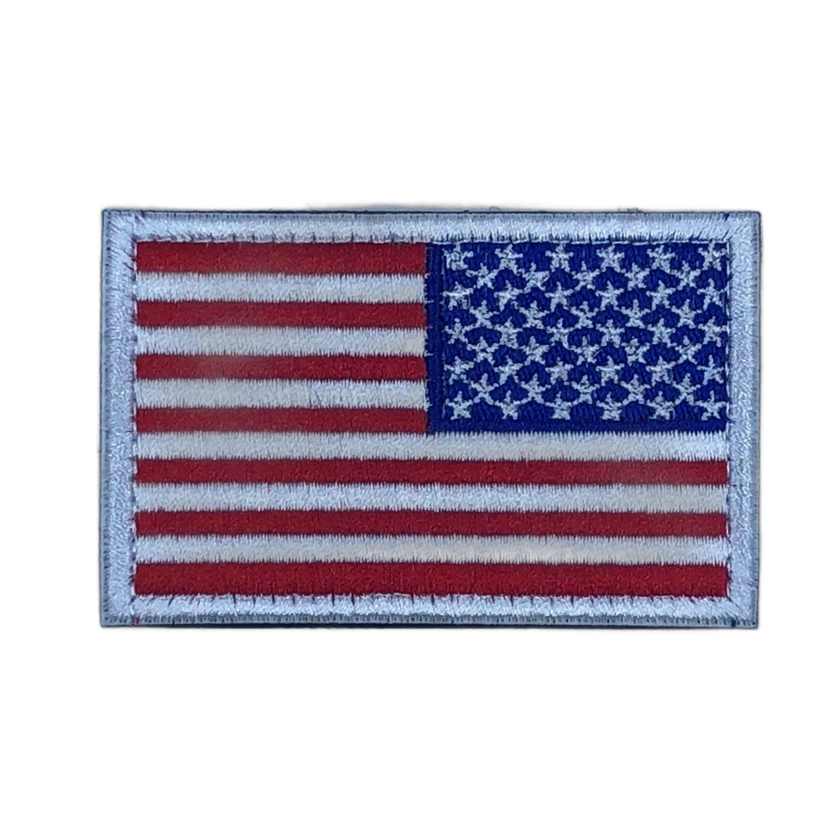 Great Call Athletics USA American Flag REVERSE Patch 2 x 3 Hook And Loop Military Tactical Choice of Flag