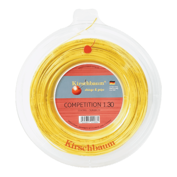 Kirschbaum Competition Tennis String Reel, 660 ft in 1.30mm / 16G - Front View