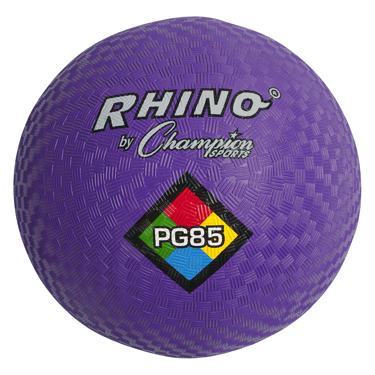 Champion Sports 8.5 Inch Playground Ball in Purple - Front View