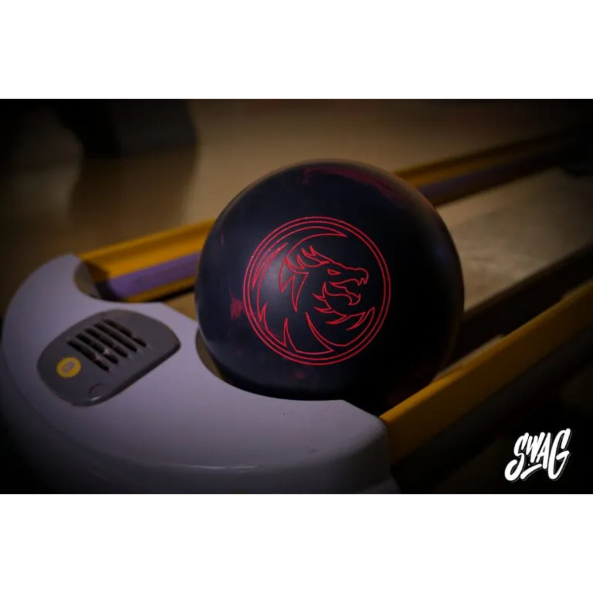 SWAG Black Dragon Bowling Ball