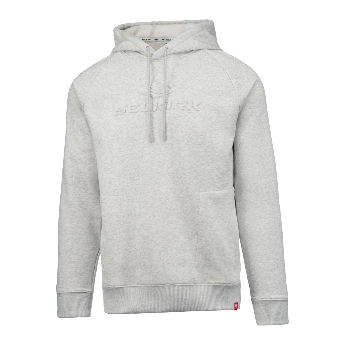 Selkirk Sport Unisex Essentials Embossed Knit Pickleball Hoodie Heathered Gray / XS