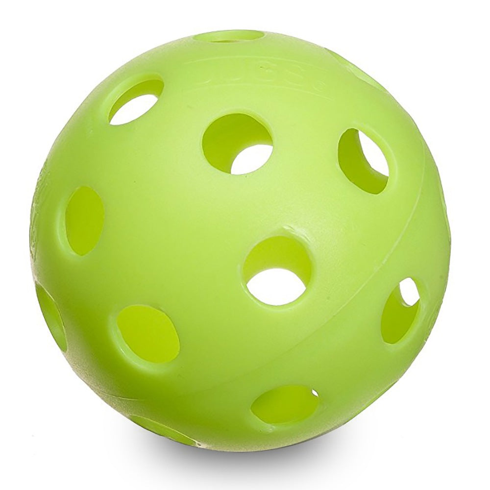 JUGS BULLDOG 12 Inch Poly Softballs, Game-Ball Yellow - Front View