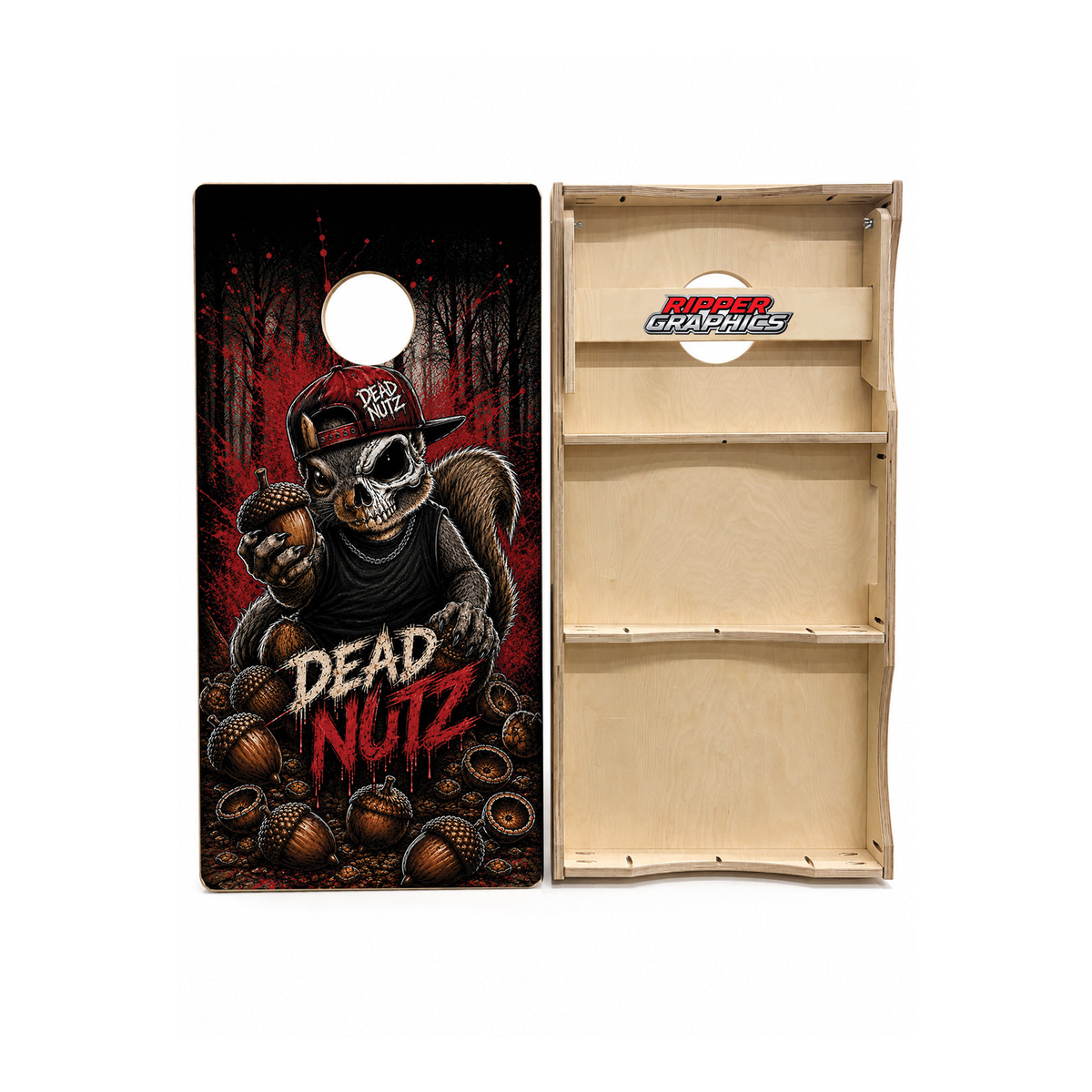 Dead Nutz Gone Bad Cornhole Design - CH5116 - Great Call Athletics
