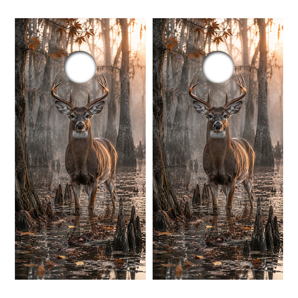 Deer Buck Hunting Cornhole Design - Corn5060 - Great Call Athletics