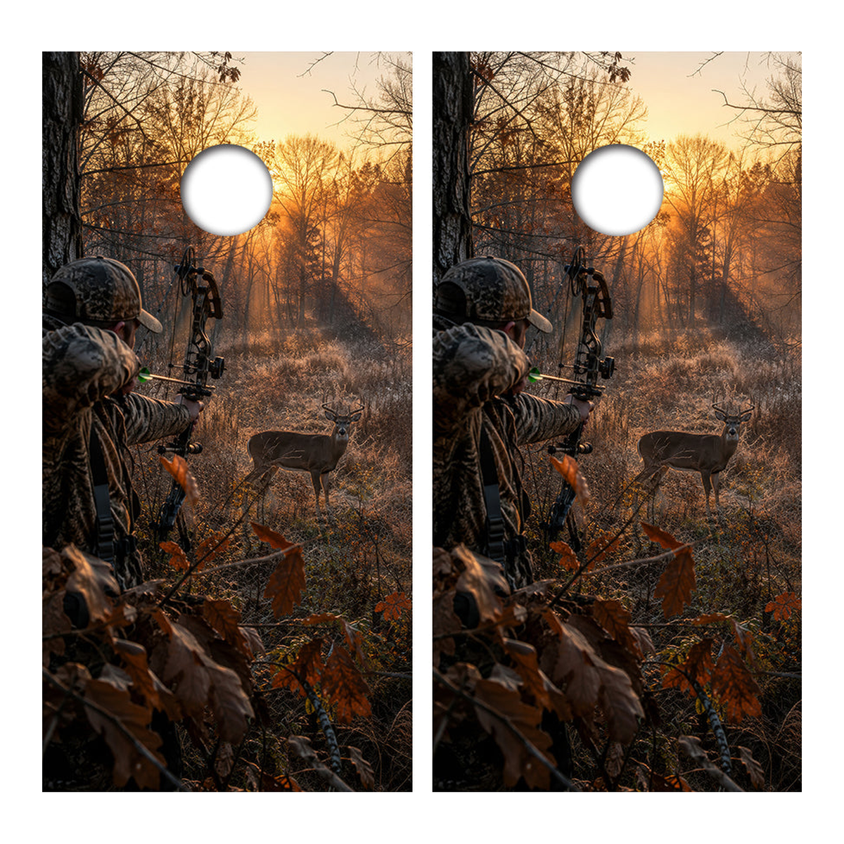 Deer Hunting Cornhole Design - Corn5063 - Great Call Athletics