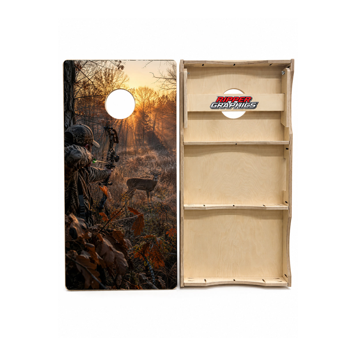 Deer Hunting Cornhole Design - CH5063 - Great Call Athletics