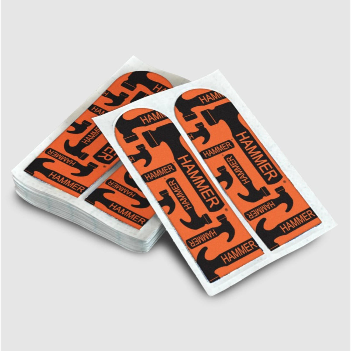 Pre-cut adhesive tape strips designed for finger and skin protection, featuring a flexible material for comfort and improved grip during bowling.