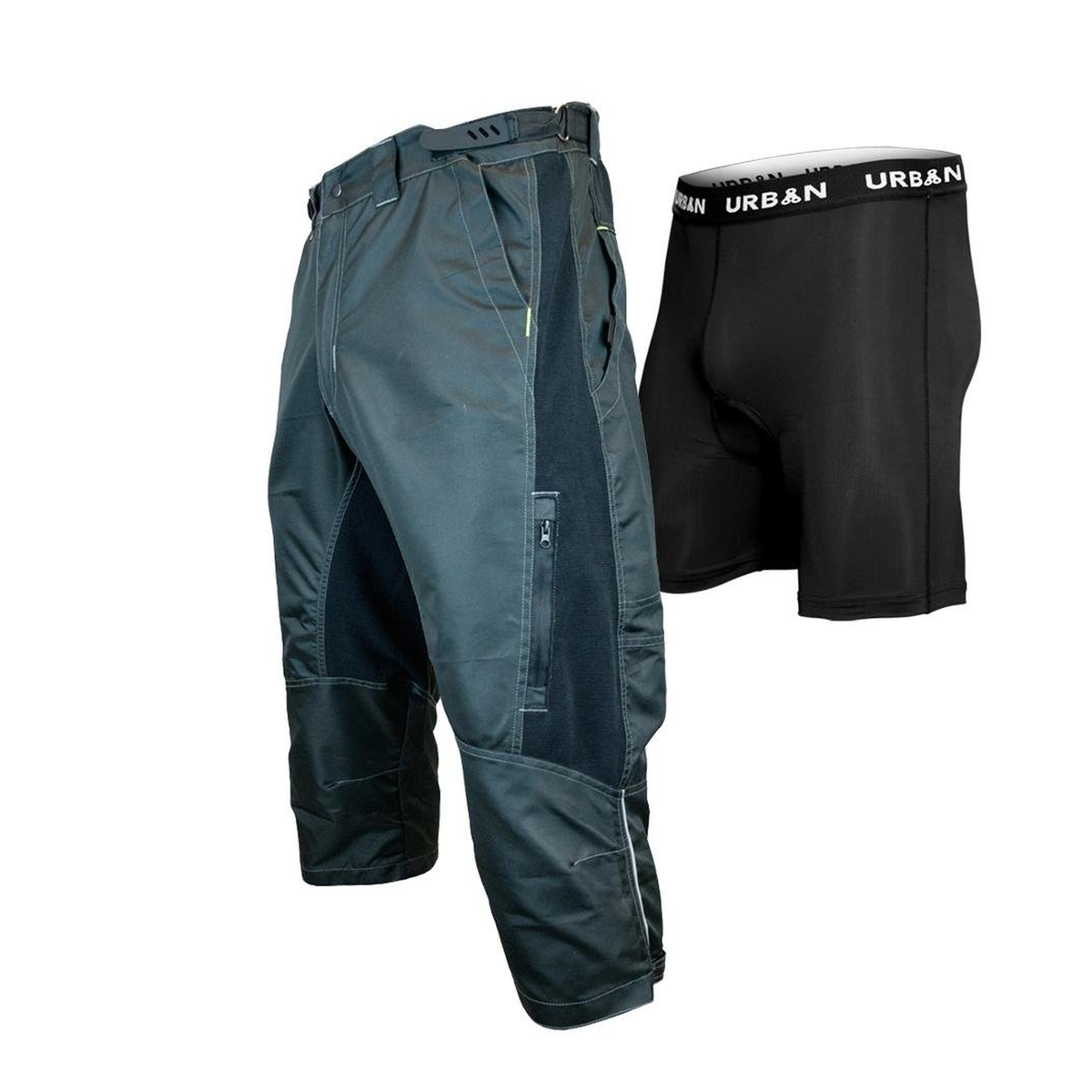 DK Gravel Shorts II — 3/4 Length MTB & Gravel Shorts with Magnet Pockets - B331, B332, B333, B334, B335, B336 - Great Call Athletics